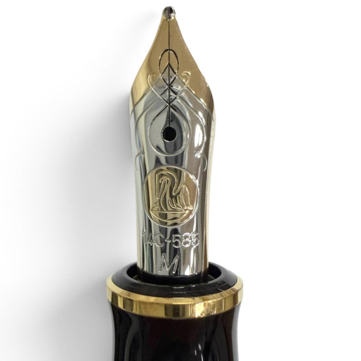 Excellent PERIKAN fountain pen M600 Souverän Cap, Inhalation type Ruby
