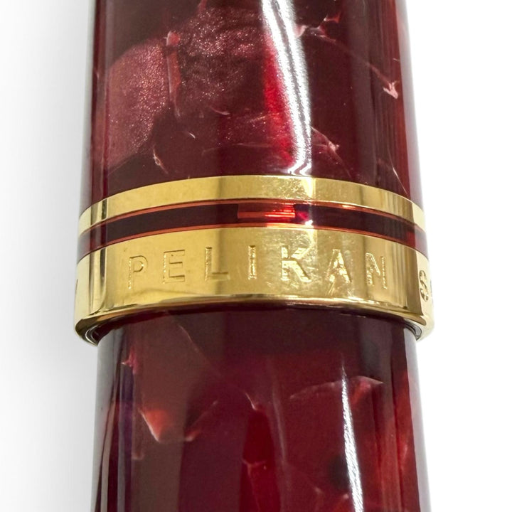 Excellent PERIKAN fountain pen M600 Souverän Cap, Inhalation type Ruby