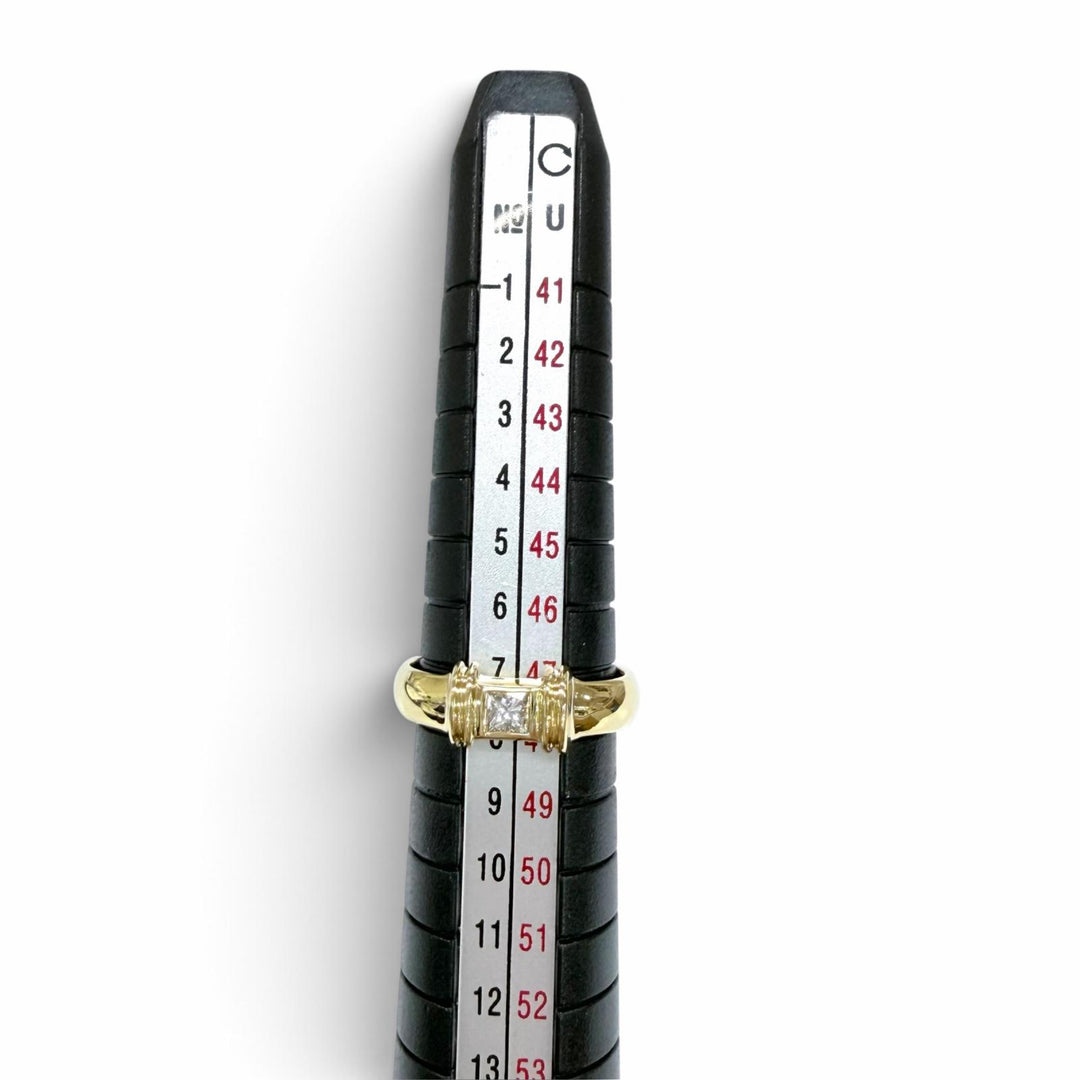 Excellent TIFFANY&Co. Ring ring Stacking Yellow Gold 750 Women