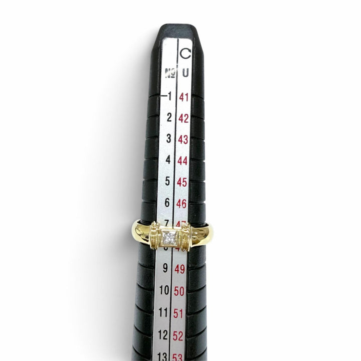 Excellent TIFFANY&Co. Ring ring Stacking Yellow Gold 750 Women