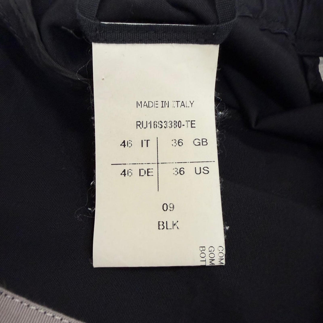 Very Good Rick Owens Pants CYCLOPS era drawstring sarouel pants black
