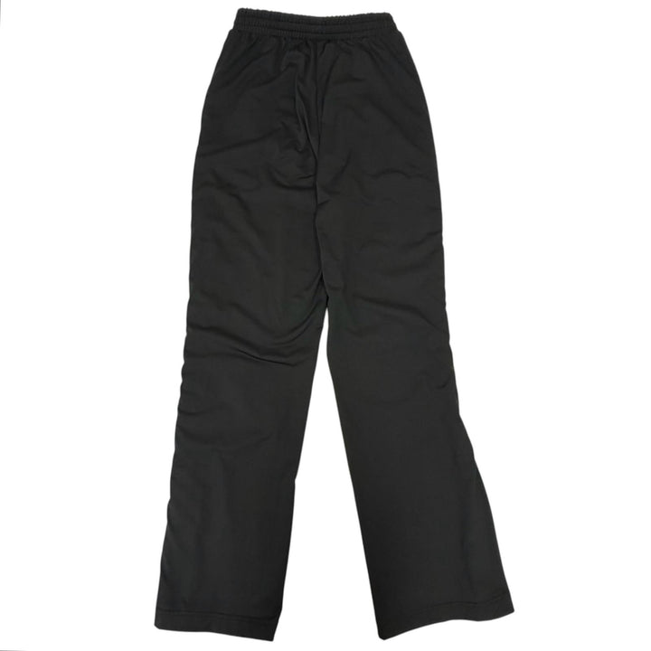 Excellent BALENCIAGA Pants Logo embroidery side stripe track black