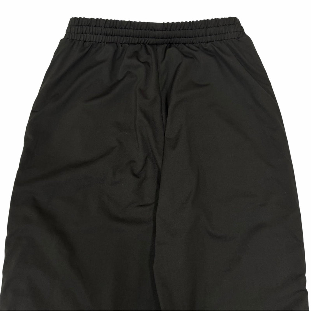 Excellent BALENCIAGA Pants Logo embroidery side stripe track black