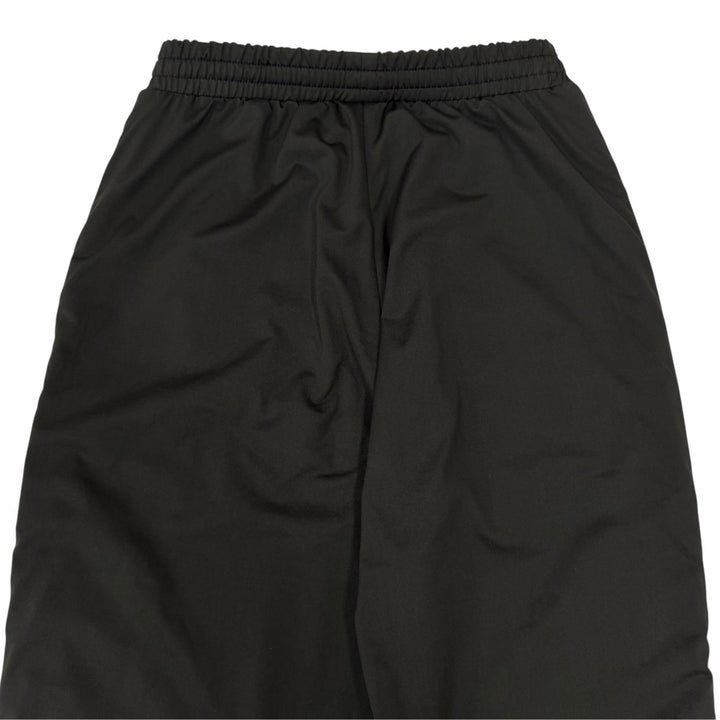 Excellent BALENCIAGA Pants Logo embroidery side stripe track black