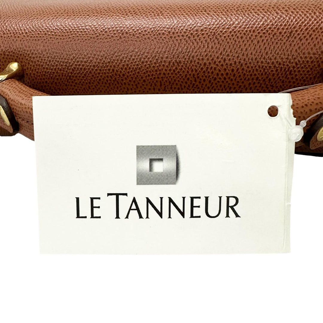 Discounted Pristine LE TANNEUR Briefcase 2WAY business bag Brown Cowhide mens TCE4200 AM1