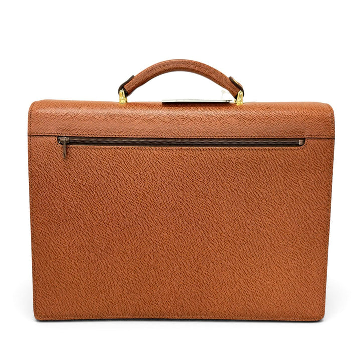 Discounted Pristine LE TANNEUR Briefcase 2WAY business bag Brown Cowhide mens TCE4200 AM1
