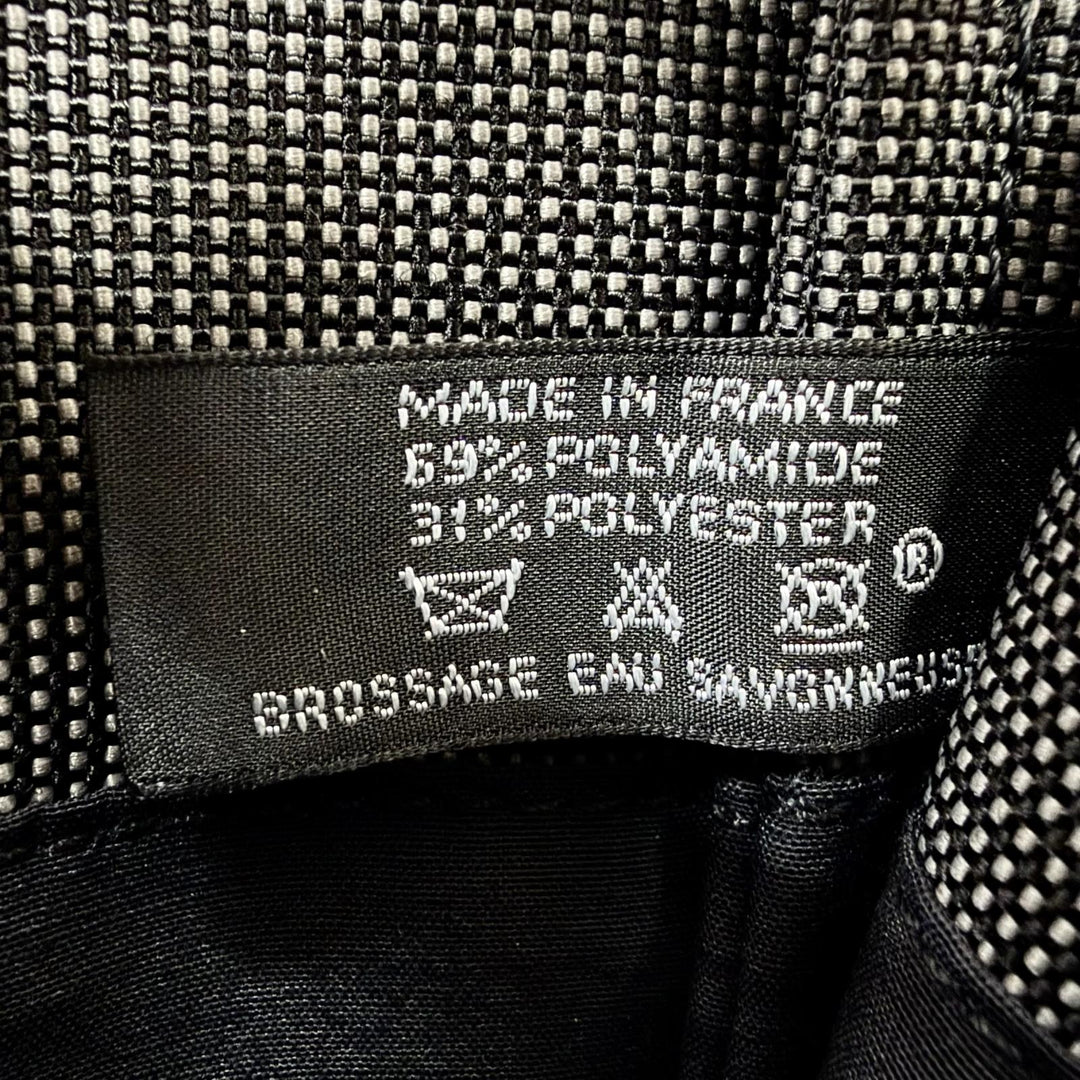 Pristine HERMES Shoulder Bag Her Line H logo canvas pochette cross sling bag