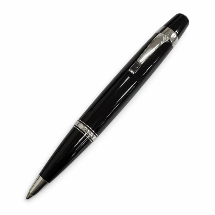 Excellent MONTBLANC Ballpoint pen BOHEME black Colored Gemstones