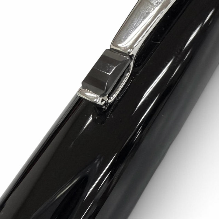 Excellent MONTBLANC Ballpoint pen BOHEME black Colored Gemstones