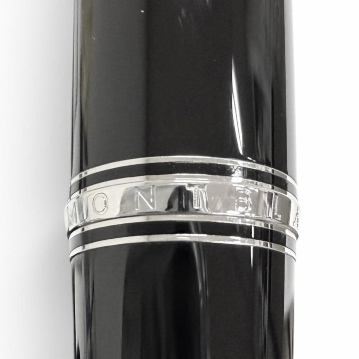 Excellent MONTBLANC Ballpoint pen BOHEME black Colored Gemstones