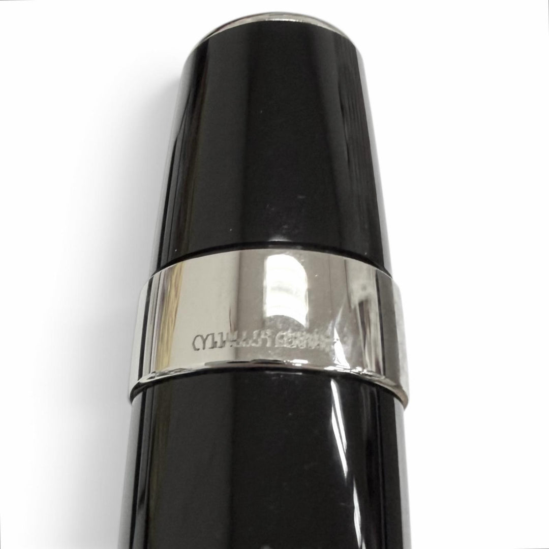 Excellent MONTBLANC Ballpoint pen BOHEME black Colored Gemstones