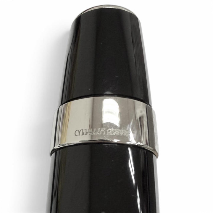 Excellent MONTBLANC Ballpoint pen BOHEME black Colored Gemstones