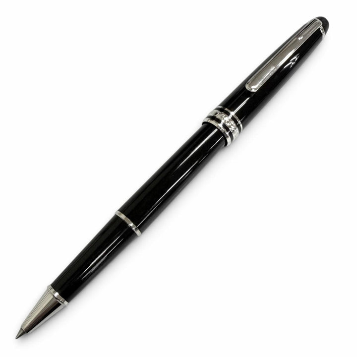 Excellent MONTBLANC Ballpoint pen Platinum Line Rollerball pen with cap black