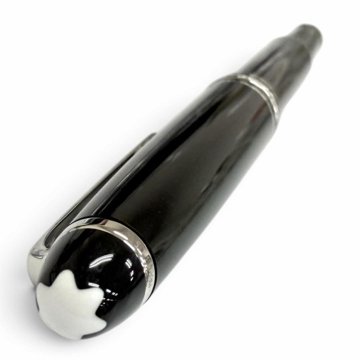 Excellent MONTBLANC Ballpoint pen Platinum Line Rollerball pen with cap black