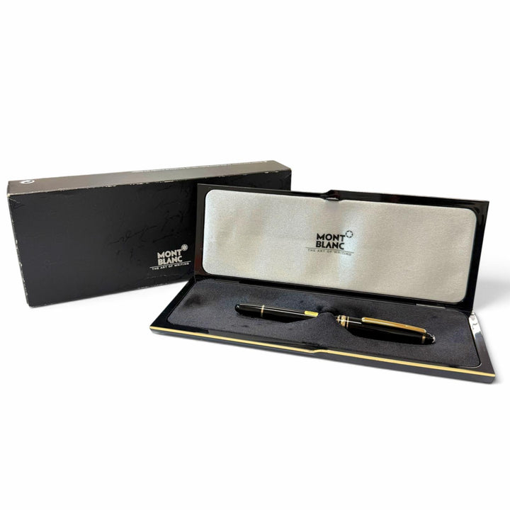 Excellent MONTBLANC Ballpoint pen Meisterstück Classic White Star Rollerball