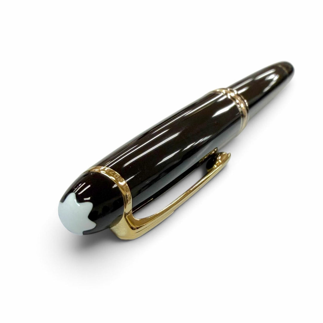 Excellent MONTBLANC Ballpoint pen Meisterstück Classic White Star Rollerball