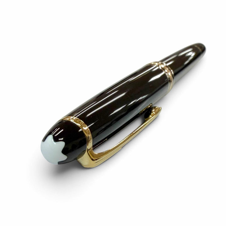 Excellent MONTBLANC Ballpoint pen Meisterstück Classic White Star Rollerball