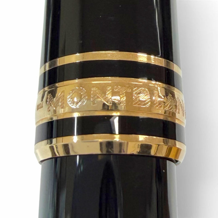 Excellent MONTBLANC Ballpoint pen Meisterstück Classic White Star Rollerball