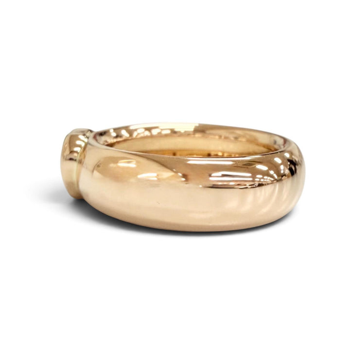 Excellent TIFFANY&Co. Ring ring friendship ring Yellow Gold 750 Women