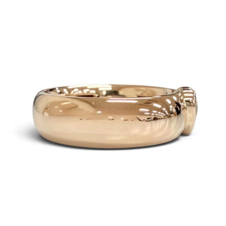 Excellent TIFFANY&Co. Ring ring friendship ring Yellow Gold 750 Women