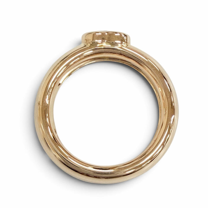 Excellent TIFFANY&Co. Ring ring friendship ring Yellow Gold 750 Women