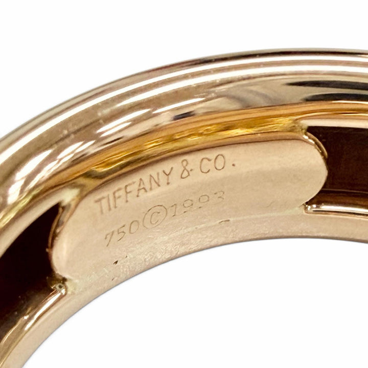 Excellent TIFFANY&Co. Ring ring friendship ring Yellow Gold 750 Women