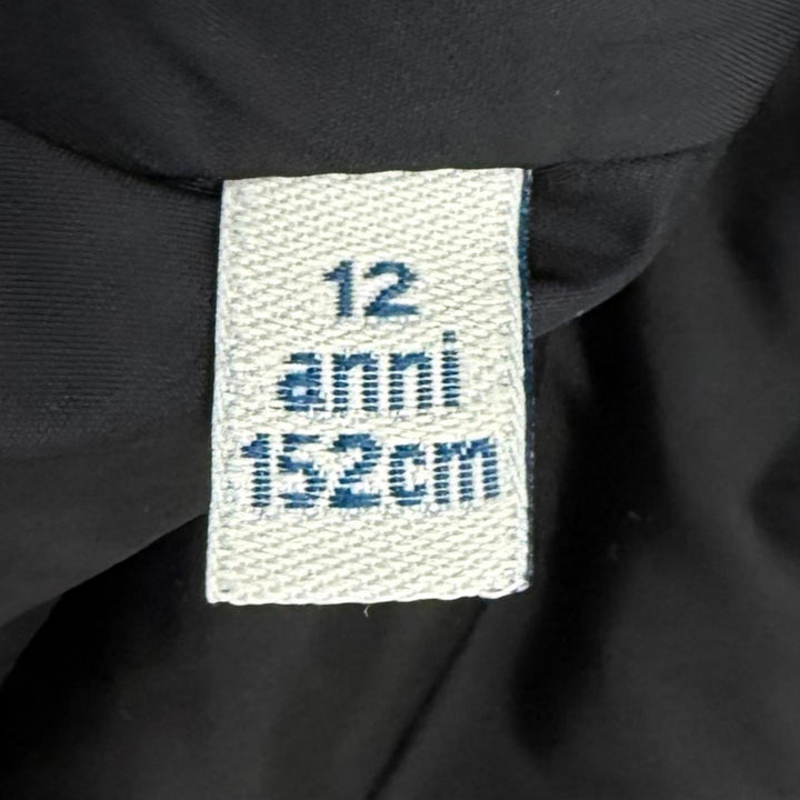 Great MONCLER down coat CHARPAL Logo patch Hooded ZIP UP black Nylon Women