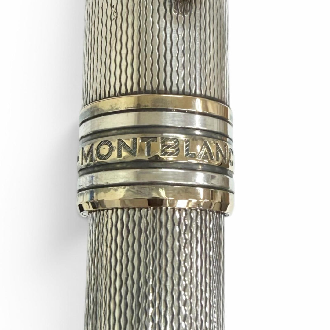 Great MONTBLANC mechanical pencil Solitaire Burley Silver SV925 mens