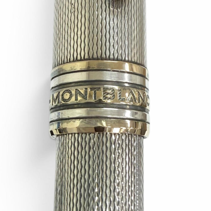 Great MONTBLANC mechanical pencil Solitaire Burley Silver SV925 mens