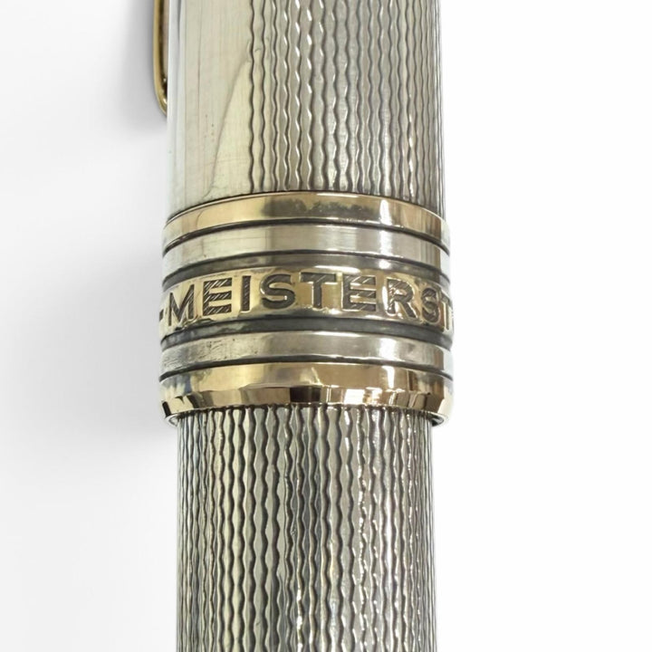 Great MONTBLANC mechanical pencil Solitaire Burley Silver SV925 mens