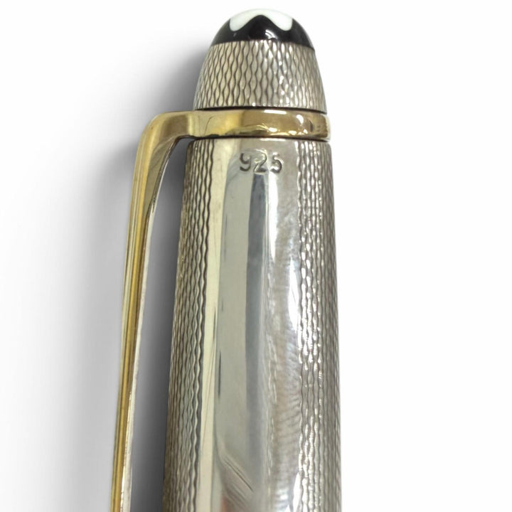 Great MONTBLANC mechanical pencil Solitaire Burley Silver SV925 mens