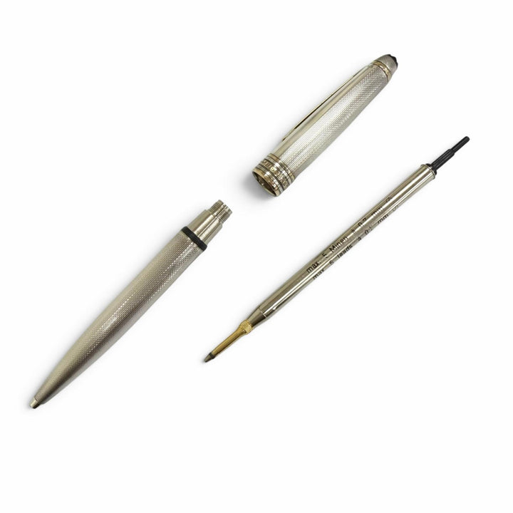 Great MONTBLANC mechanical pencil Solitaire Burley Silver SV925 mens