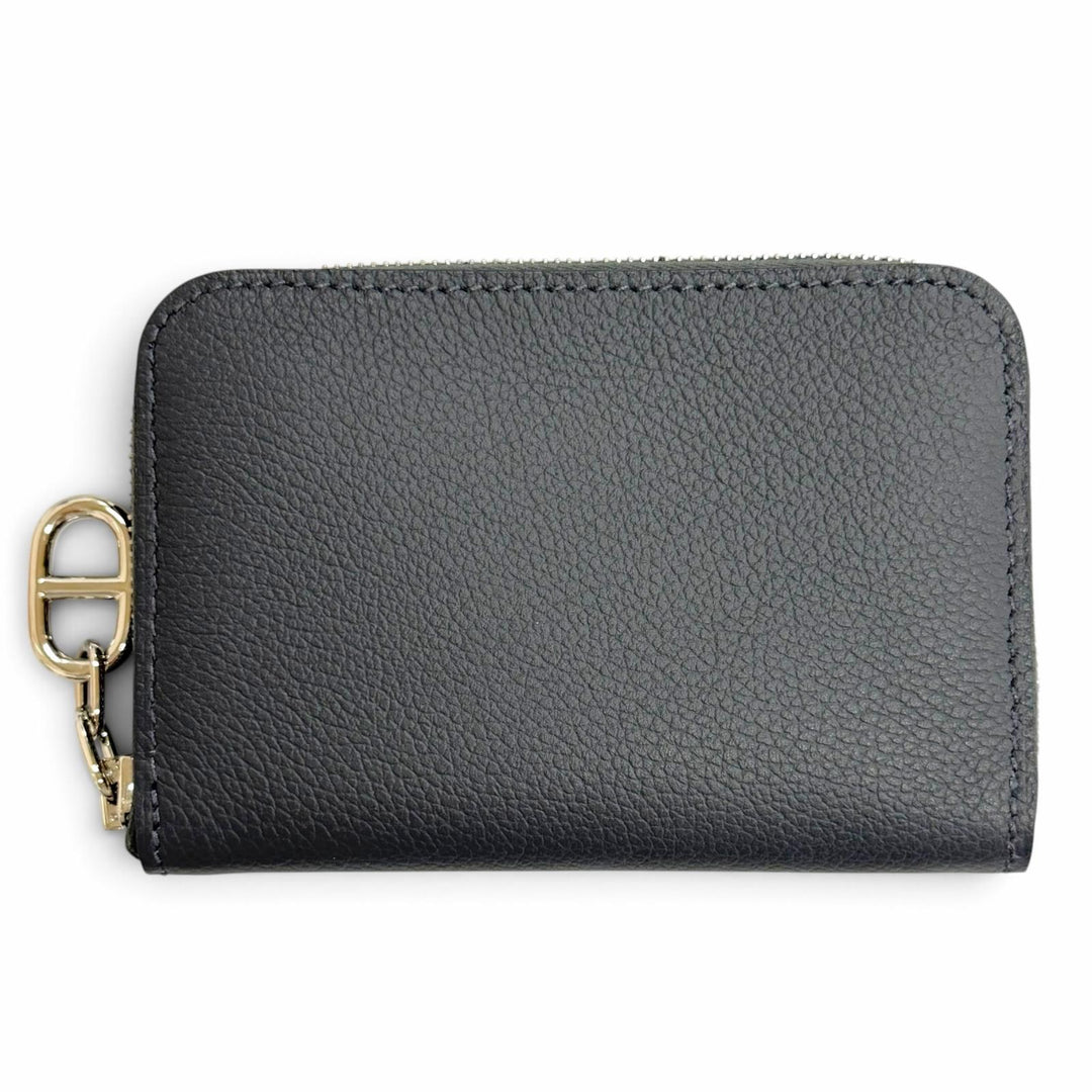 Pristine HERMES Card Case Zip Ango Compact Evercolor Leather Women