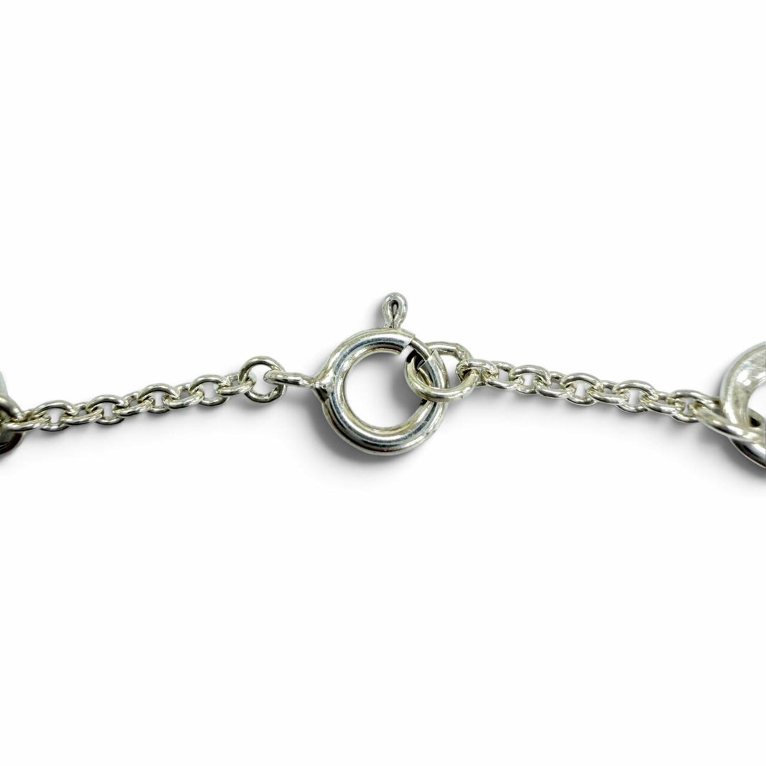 Great TIFFANY&Co. bracelet Open Heart 5P Bracelet Silver 925 Women