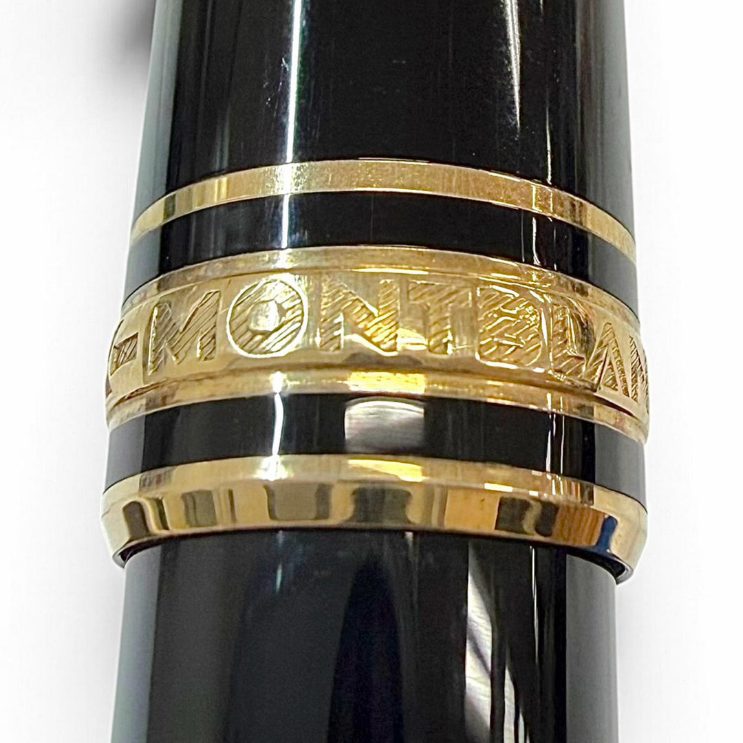 Excellent MONTBLANC Ballpoint pen Meisterstück Classic White Star Twist Type