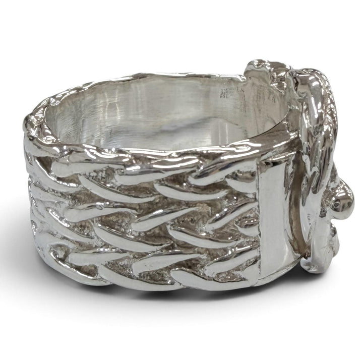 Excellent HERMES Ring ring Diane Silver 925 mens 53