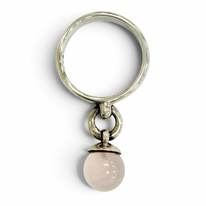 Great TIFFANY&Co. Ring ring Ball dangle ring Silver 925 Women