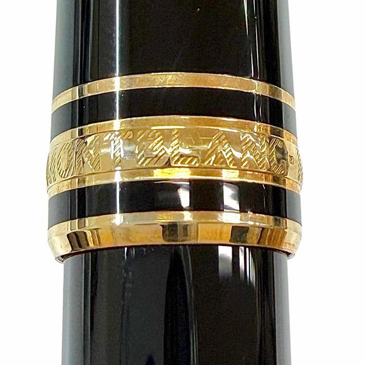 Excellent MONTBLANC Ballpoint pen Meisterstück Classic White Star Twist Type
