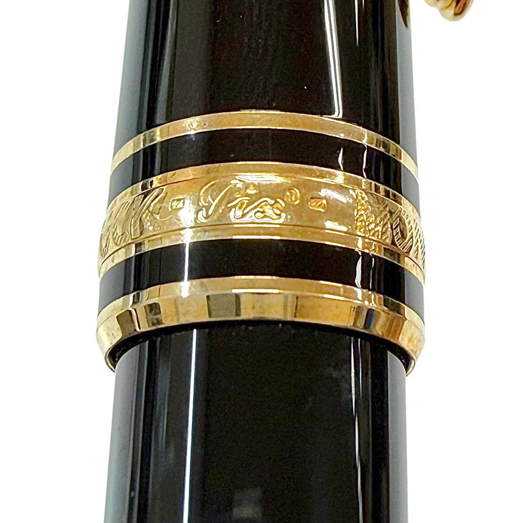 Excellent MONTBLANC Ballpoint pen Meisterstück Classic White Star Twist Type