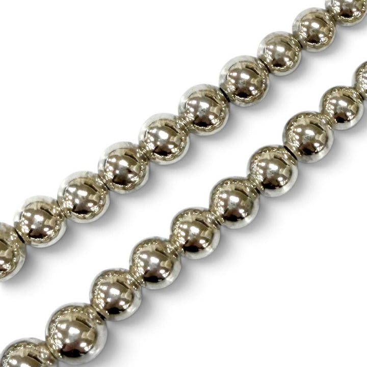 Very Good TIFFANY&Co. Necklace Graduated Ball Necklace Silver 925 Women
