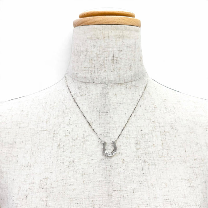 Great TIFFANY&Co. Necklace Horseshoe Pendant Silver 925 Women