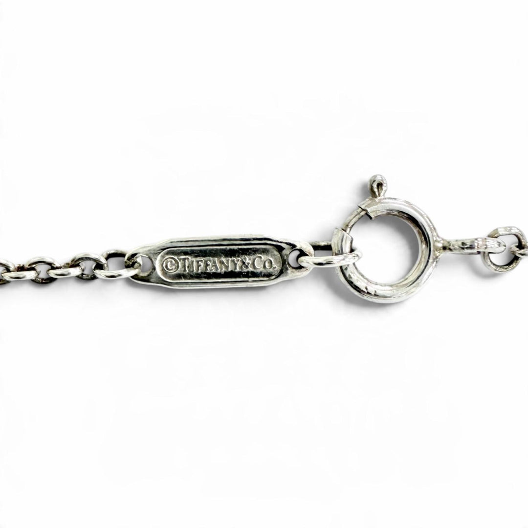 Great TIFFANY&Co. Necklace Horseshoe Pendant Silver 925 Women