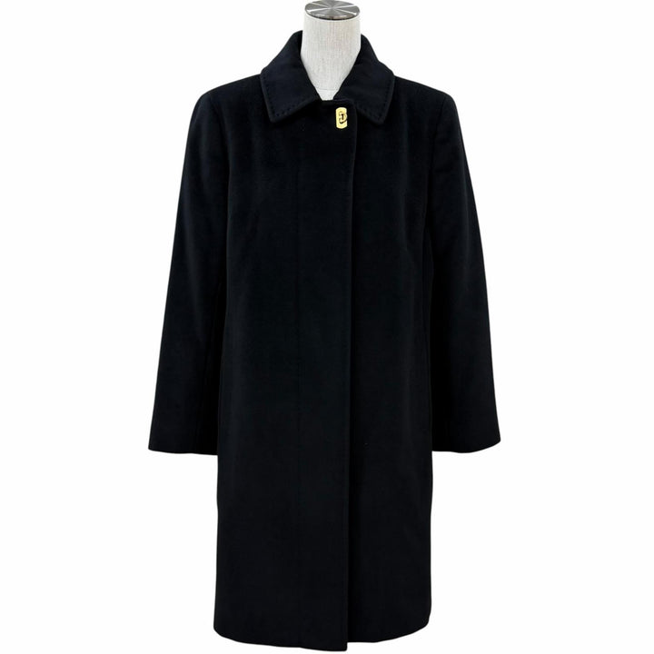 Excellent BURBERRY LONDON coat Metal logo Angola 9 FT239-452-09