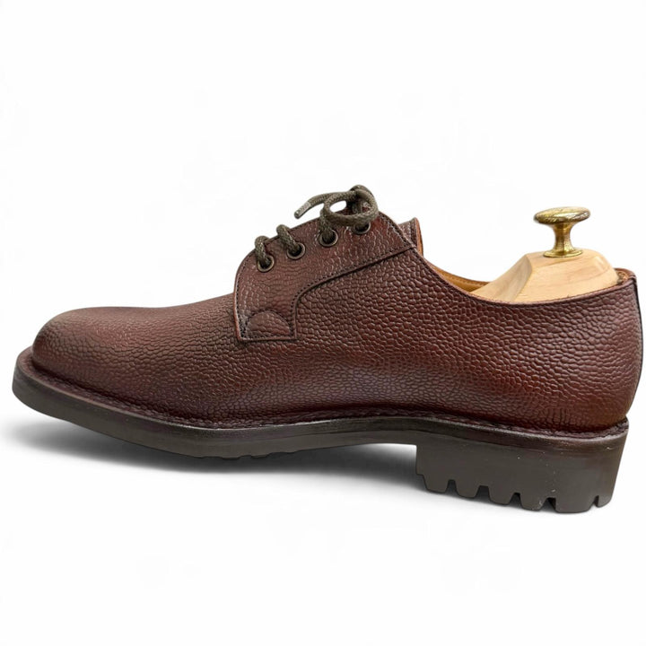 Pristine JOSEPH CHEANEY Leather shoes MALBERN 4436 Last Plain Toe 4 Eyelets