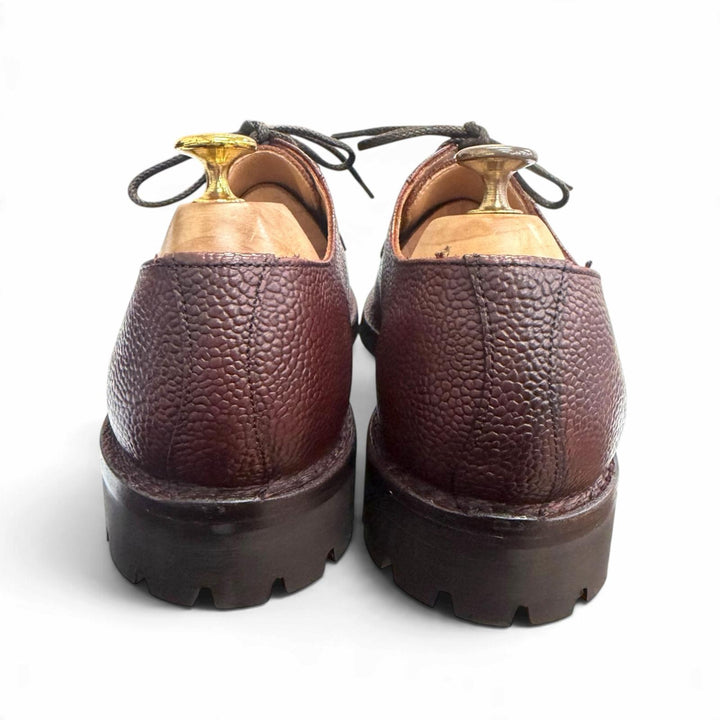 Pristine JOSEPH CHEANEY Leather shoes MALBERN 4436 Last Plain Toe 4 Eyelets