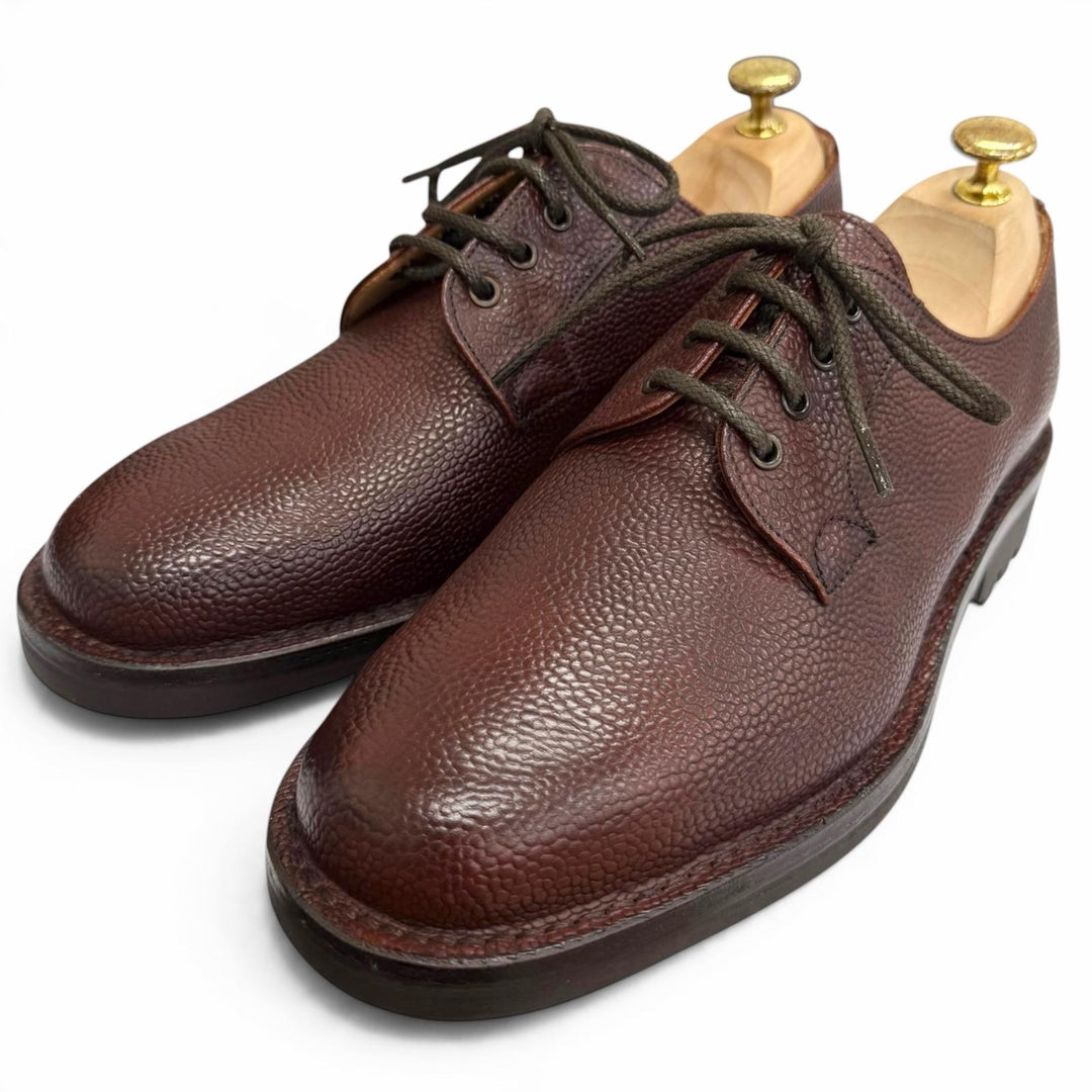 Pristine JOSEPH CHEANEY Leather shoes MALBERN 4436 Last Plain Toe 4 Eyelets