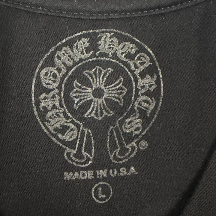 Great CHROME HEARTS Short sleeve T-shirt Honolulu Exclusive Horseshoe CH Plus