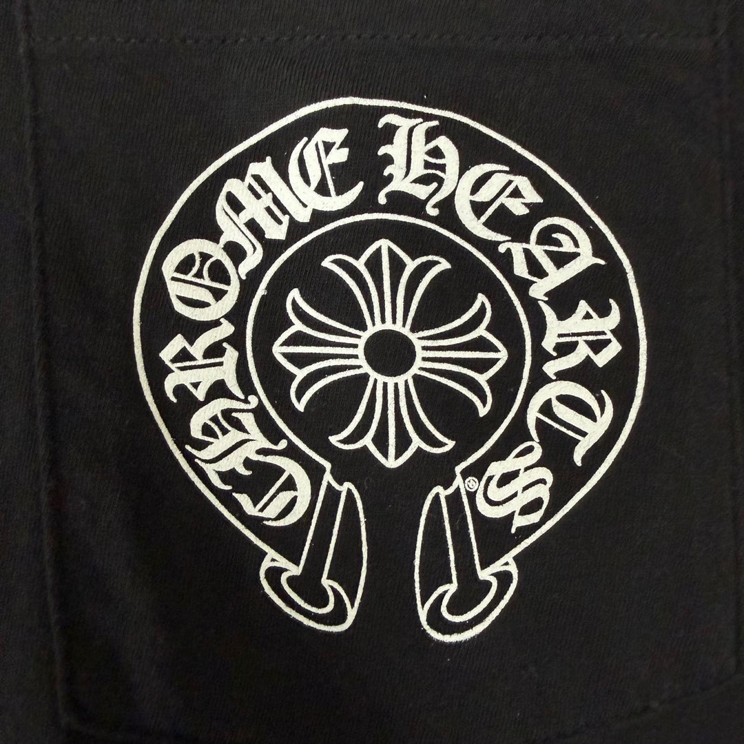 Great CHROME HEARTS Short sleeve T-shirt Honolulu Exclusive Horseshoe CH Plus