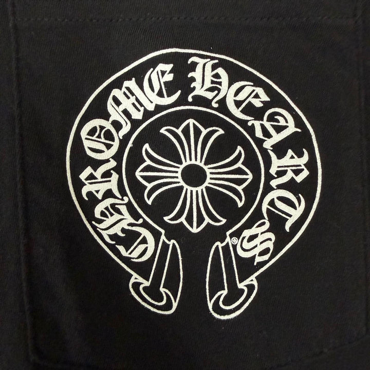 Great CHROME HEARTS Short sleeve T-shirt Honolulu Exclusive Horseshoe CH Plus