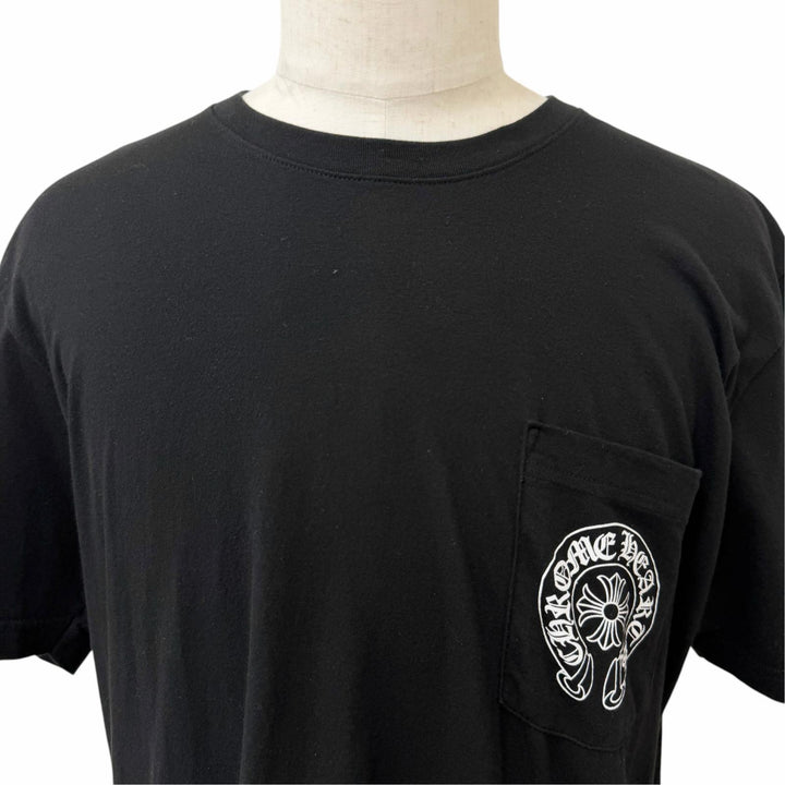 Great CHROME HEARTS Short sleeve T-shirt Honolulu Exclusive Horseshoe CH Plus